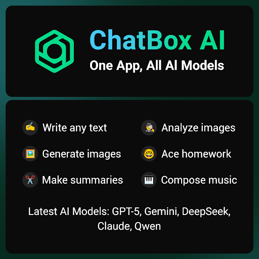 ChatBox: AI Chat Bot Assistant screenshot