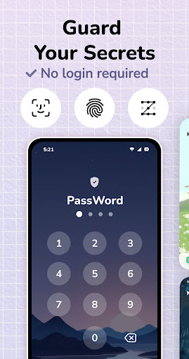 Diary with Lock: Diary Journal screenshot