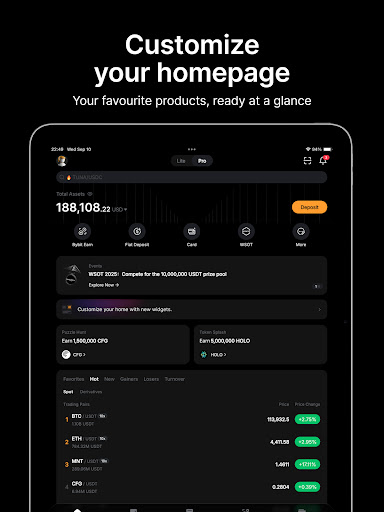 Bybit: Buy Bitcoin & Crypto screenshot