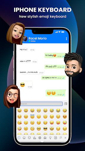 iPhone Keyboard screenshot