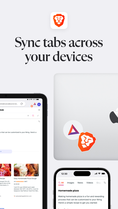Brave Private Web Browser, VPN screenshot