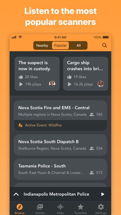 Scanner Radio - Police Scanner screenshot