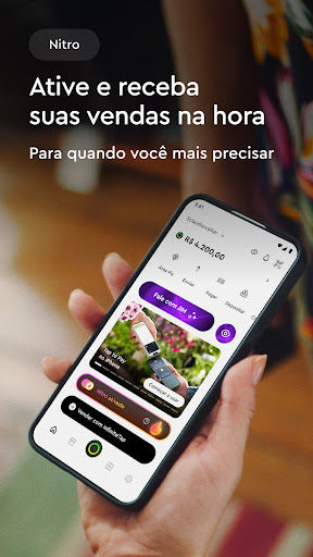 InfinitePay Tap, Conta, Cartão screenshot