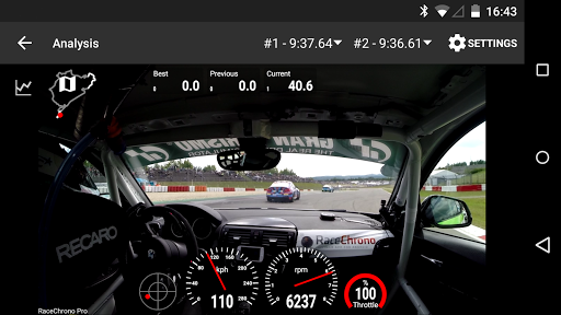 RaceChrono Pro screenshot