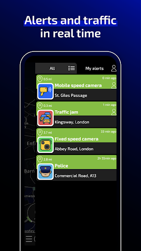 Radarbot Speed Camera Detector screenshot