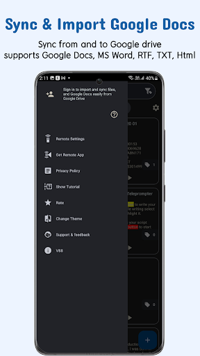 Nano Teleprompter screenshot