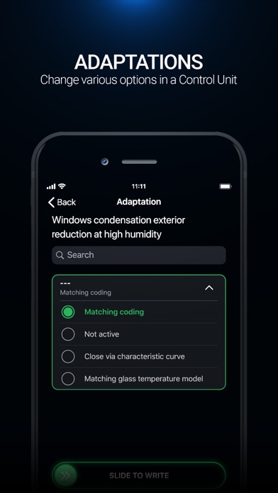 OBDeleven VAG car diagnostics screenshot