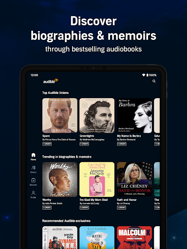 Audible: Audio Entertainment screenshot