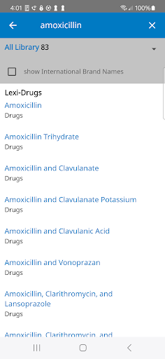 Uptodate Lexidrug screenshot