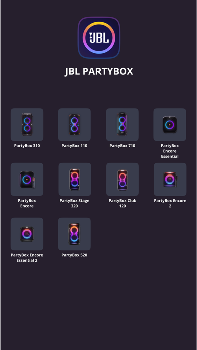 JBL PartyBox screenshot