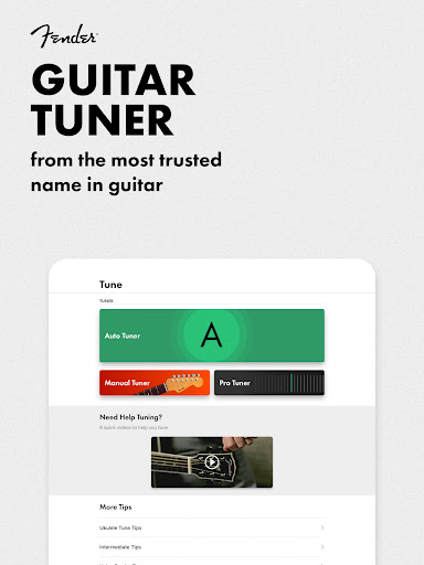 Fender Guitar Tuner screenshot