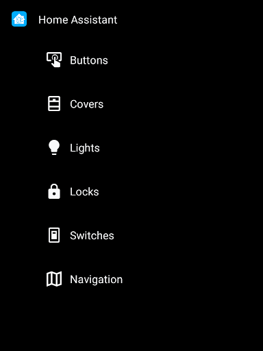 Home Assistant screenshot