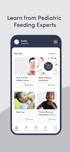 Solid Starts: Baby Food App screenshot