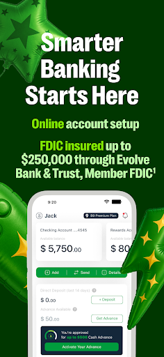 B9: Cash Advance・Banking・Earn screenshot