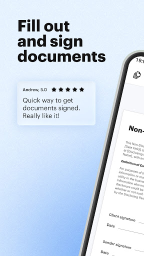 signNow: Sign & Fill PDF Docs screenshot