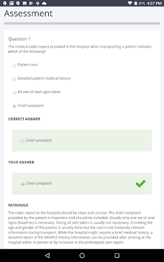 EMT Review Plus screenshot