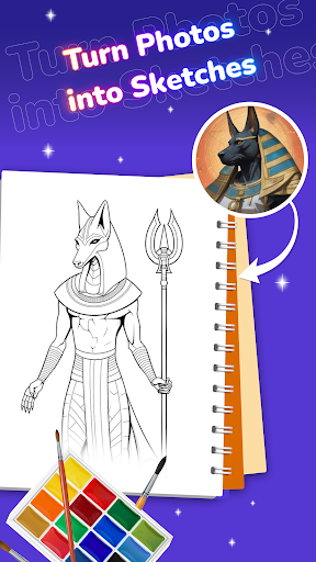 Draw Anime: Paint & Sketch App screenshot