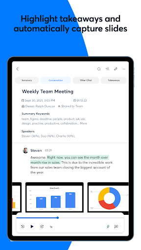 OtterAI Transcribe Voice Notes screenshot