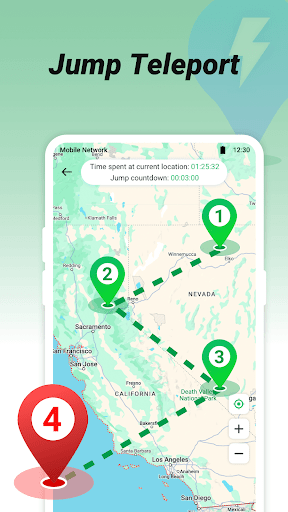 FlashGo: Fake GPS Location screenshot