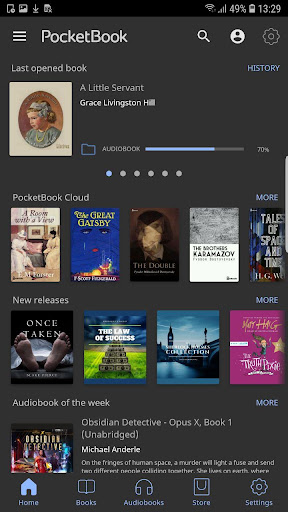 PocketBook reader - any books screenshot