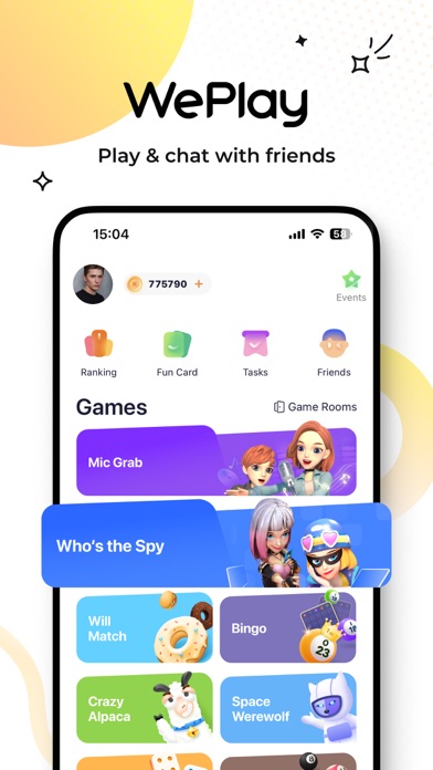 WePlay - Game & Party screenshot