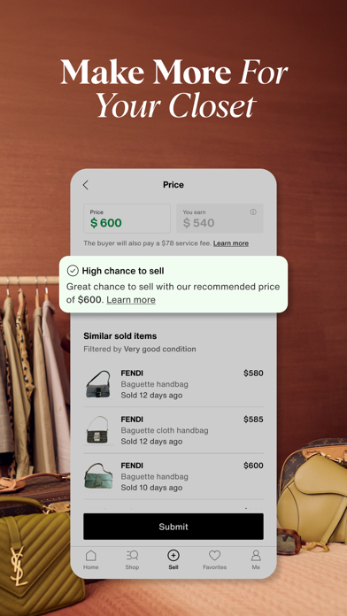 Vestiaire Collective screenshot