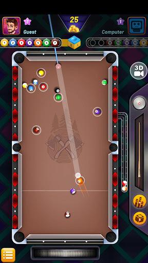 8 Ball Shoot It All - 3D Pool screenshot