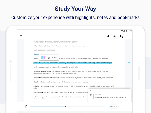Bookshelf screenshot
