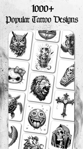 Tattoo Coloring games screenshot