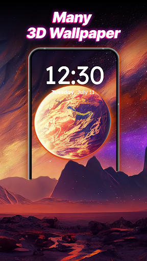 3D Battery Charging Animation screenshot