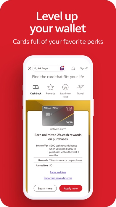 Wells Fargo Mobile® screenshot