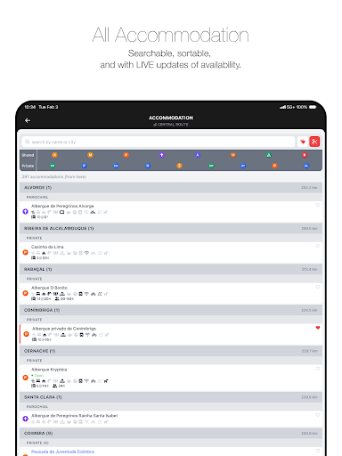 Wise Pilgrim Camino Portugués screenshot