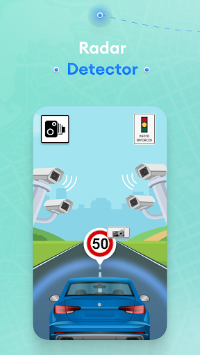 Map Drive - Radar, Speedometer screenshot