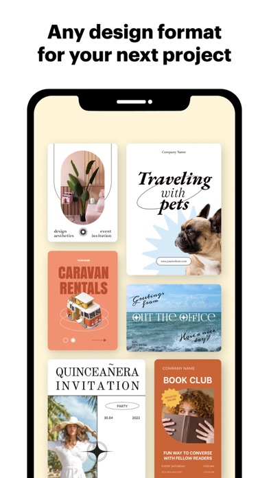 VistaCreate: Graphic Design screenshot