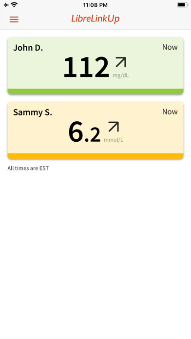 LibreLinkUp screenshot