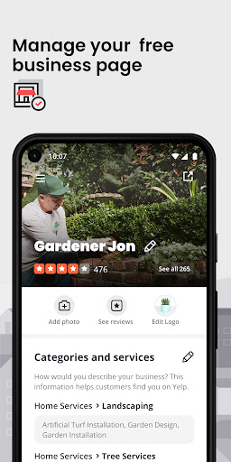 Yelp for Business screenshot