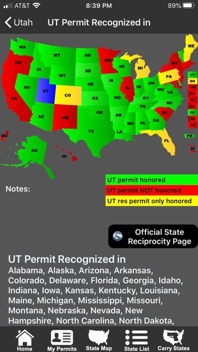 CCW – Concealed Carry 50 State screenshot