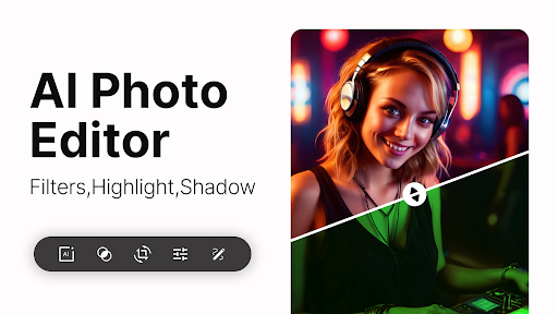 Photo App - AI Photo Enhancer screenshot