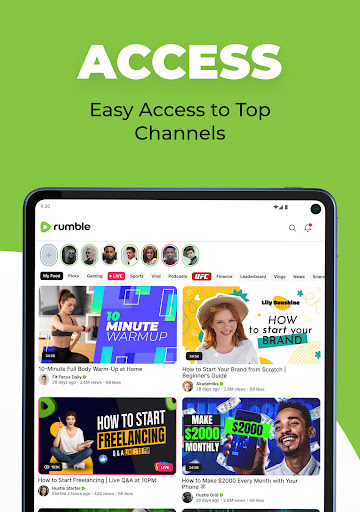 Rumble screenshot