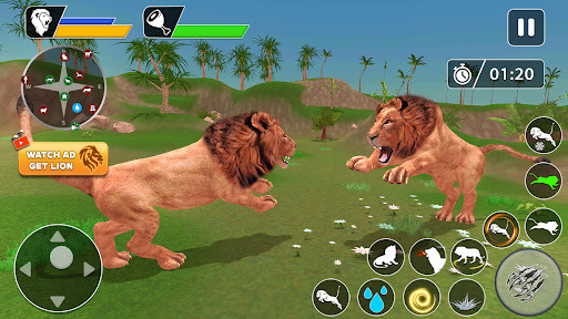 Lion Games Animal Simulator 3D screenshot