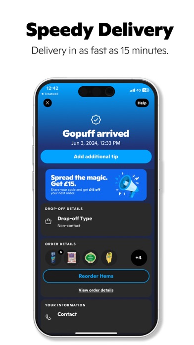 Gopuff—Alcohol & Food Delivery screenshot