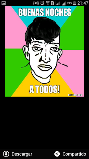 Buenos días tardes y noches screenshot