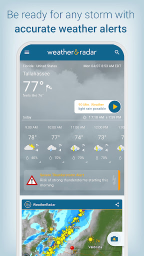 Weather & Radar - Storm radar screenshot