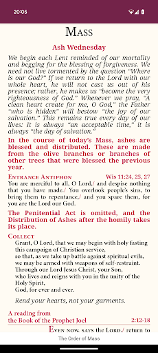 Magnificat Lenten 2025 screenshot