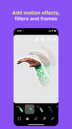 Shuffles by Pinterest screenshot