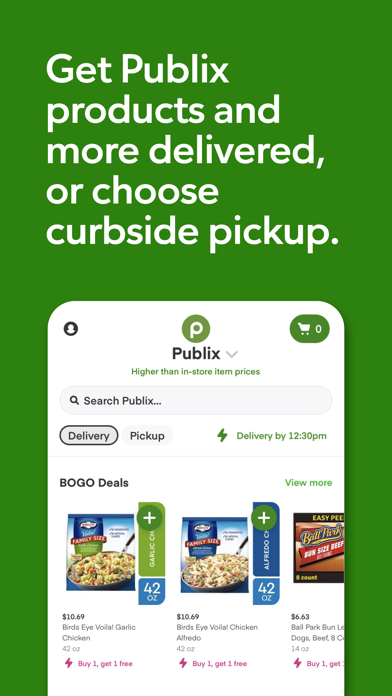 Publix Delivery & Curbside screenshot