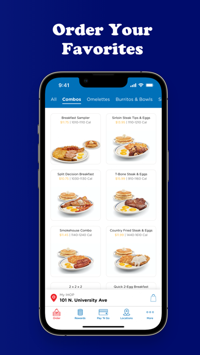 IHOP® screenshot