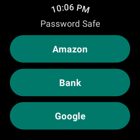 Password Safe and Manager screenshot