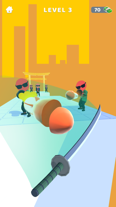 Sword Play! Ninja Slice Runner screenshot