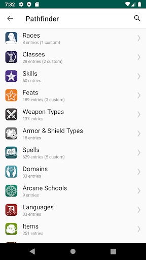 RPG Scribe Pathfinder & 3.5e screenshot